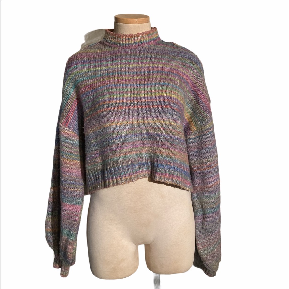 Urban Outfitters Agatha Balloon Sleeve Sweater